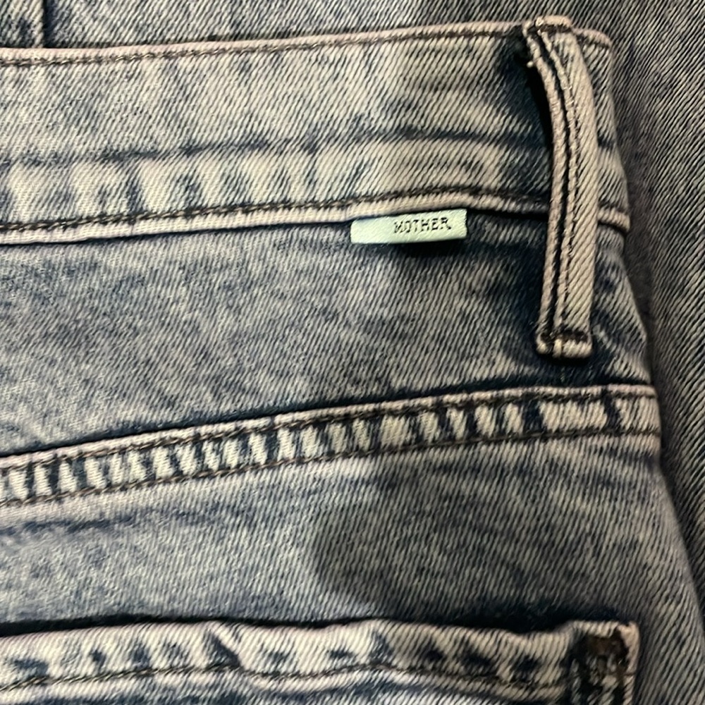 MOTHER The Desperado Heel High Rise Flare Jean in acid trip size 30 - Picture 11 of 11